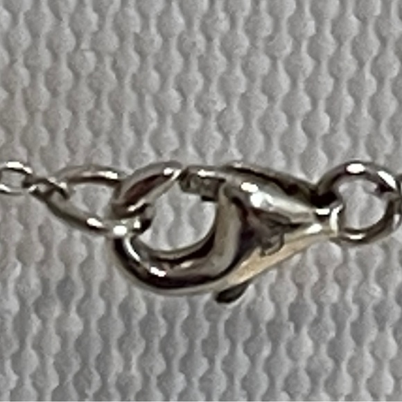 Sterling Citrine Circle Necklace - Picture 4 of 11